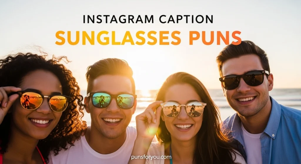 Instagram Caption Sunglasses Puns