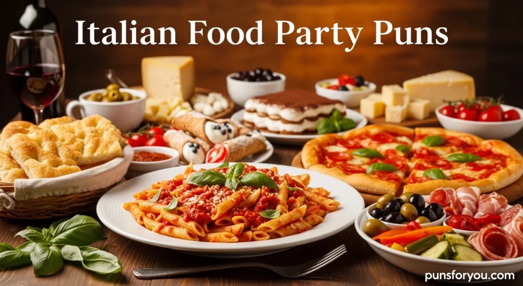 Italian Food Party Puns