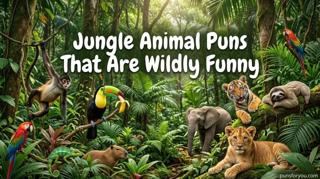 Jungle Animal Puns That Are Wildly Funny