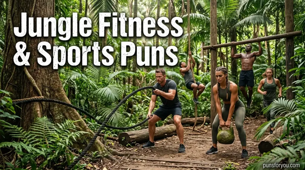 Jungle Fitness & Sports Puns