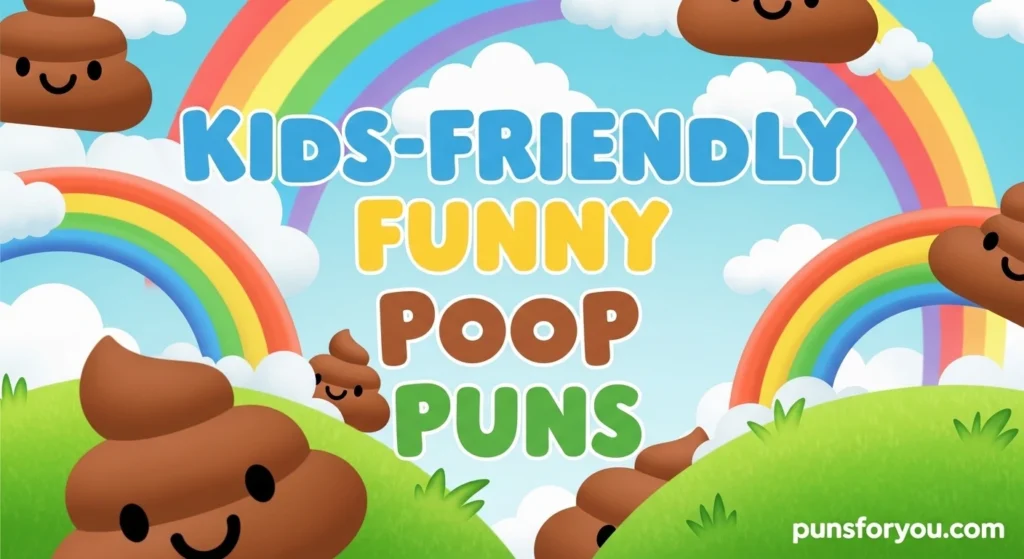 Kids-Friendly Funny Poop Puns