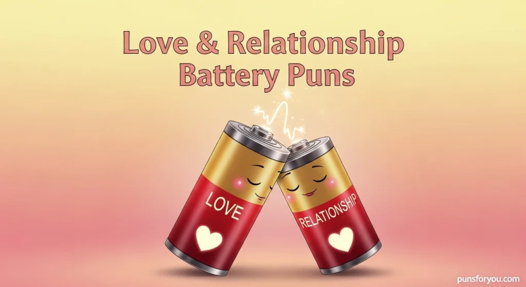 Love & Relationship Battery Puns