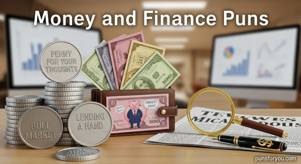 Money and Finance Puns