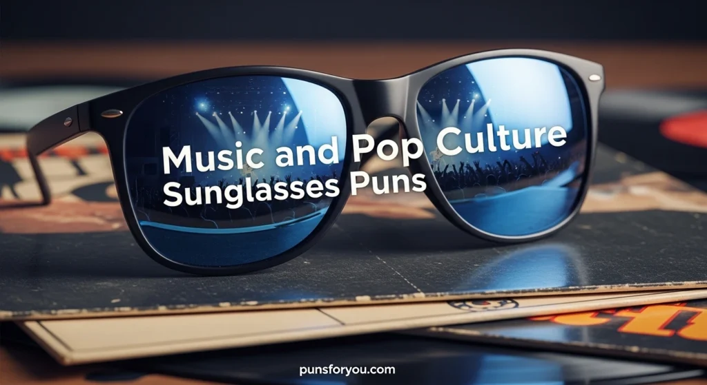 Music and Pop Culture Sunglasses Puns