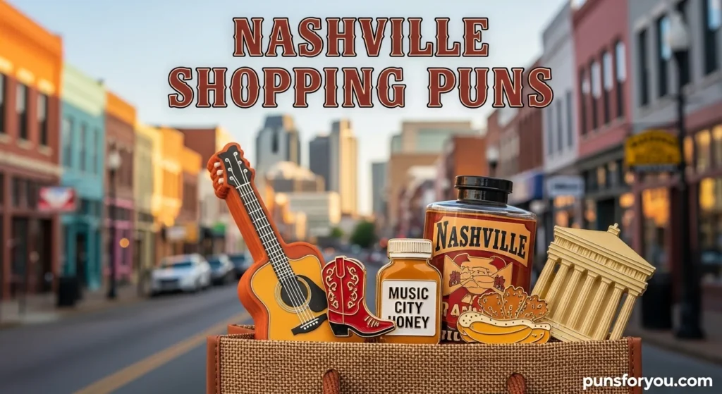 Nashville Shopping Puns