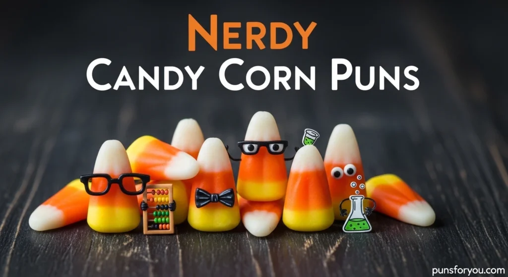 Nerdy Candy Corn Puns