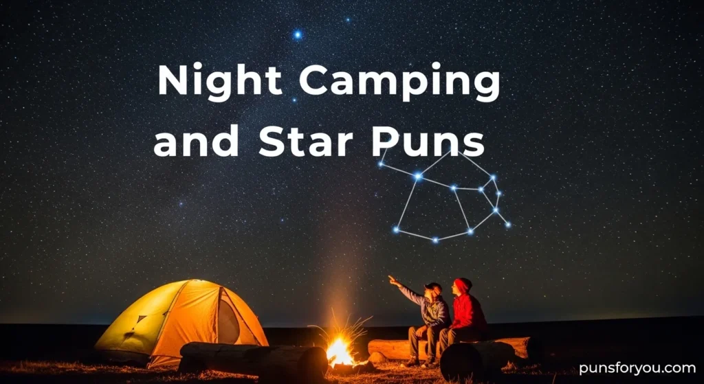 Night Camping and Star Puns