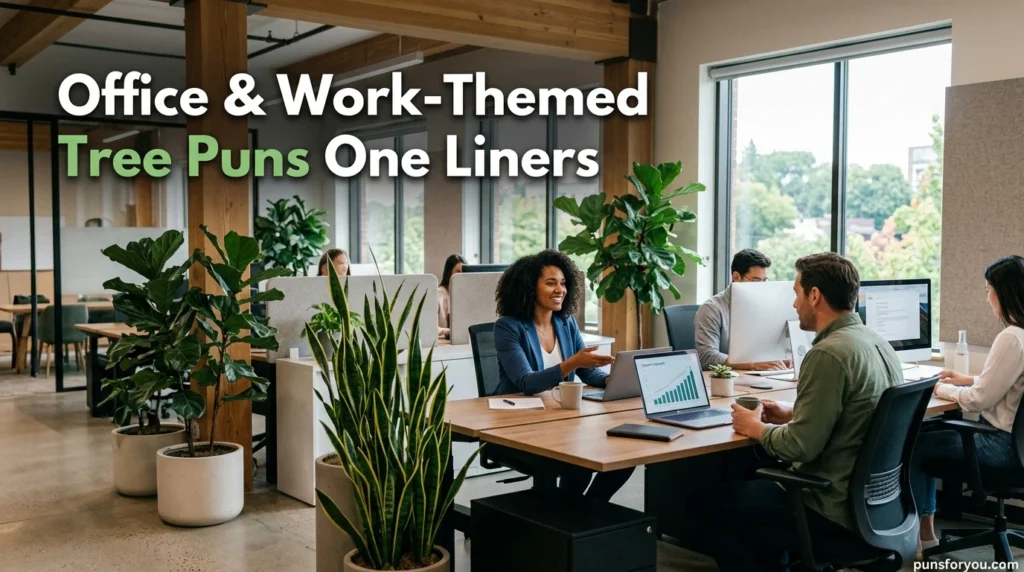 Office & Work-Themed Tree Puns One Liners