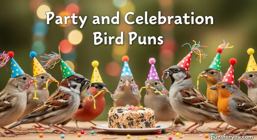 Party and Celebration Bird Puns