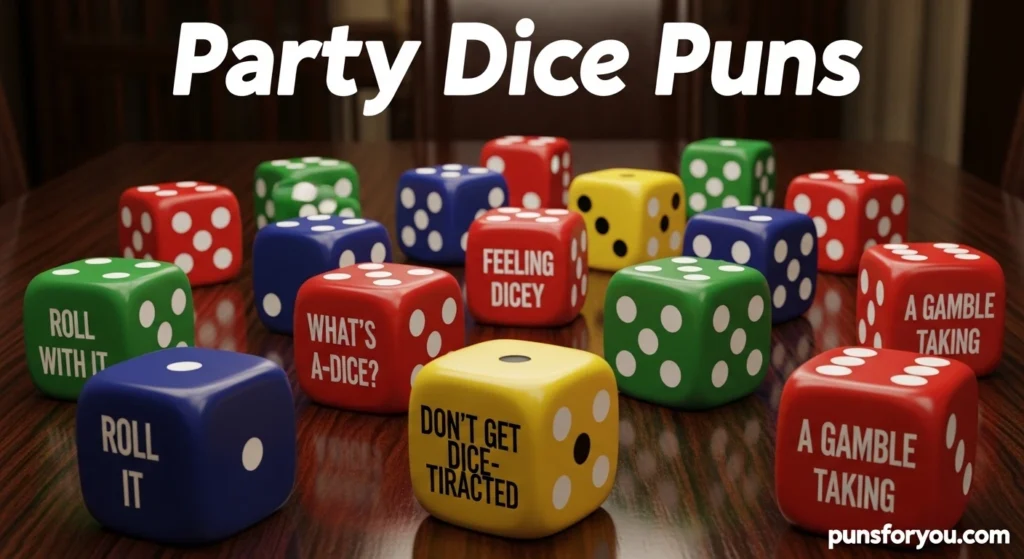 Party Dice Puns