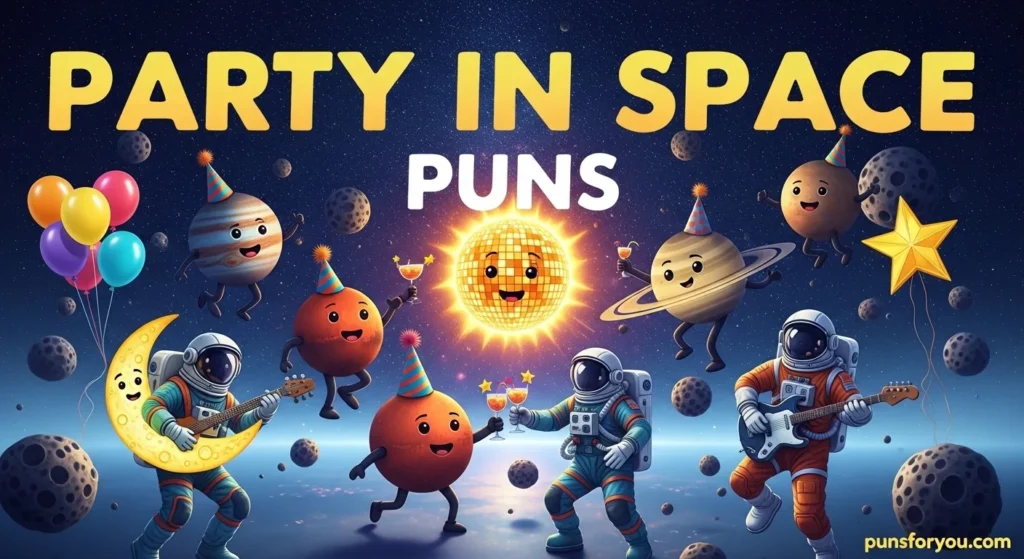 Party in Space Puns