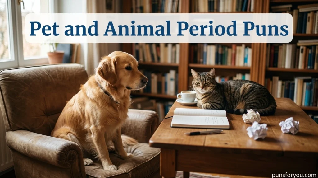 Pet and Animal Period Puns