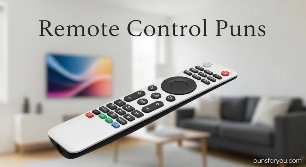 Remote Control Puns