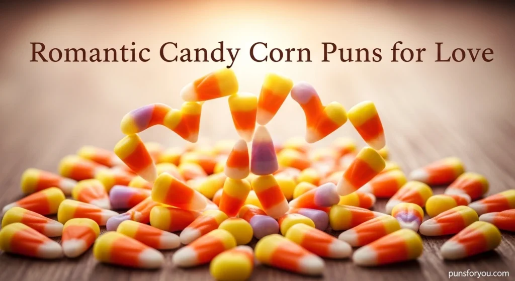 Romantic Candy Corn Puns for Love