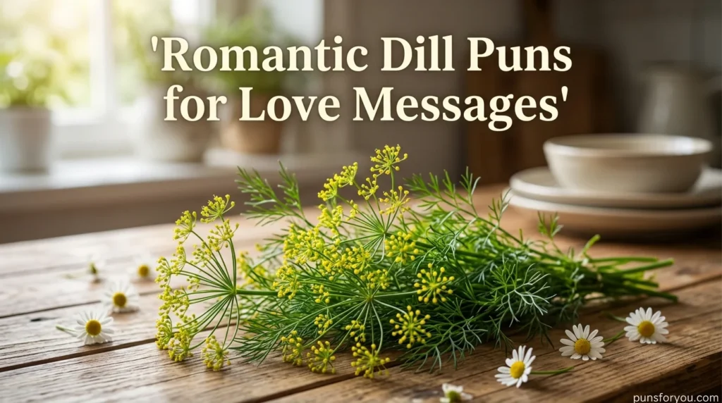 Romantic Dill Puns for Love Messages