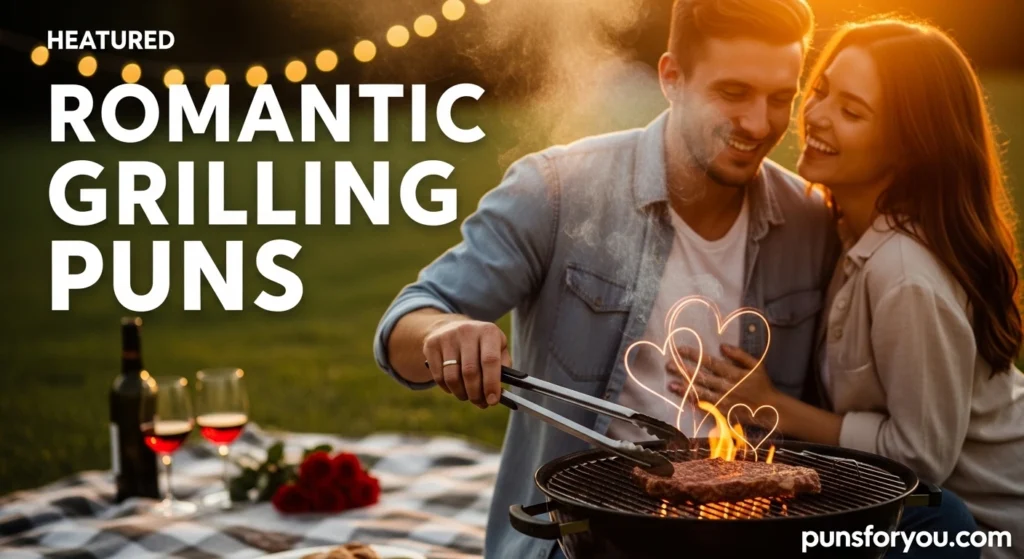 Romantic Grilling Puns