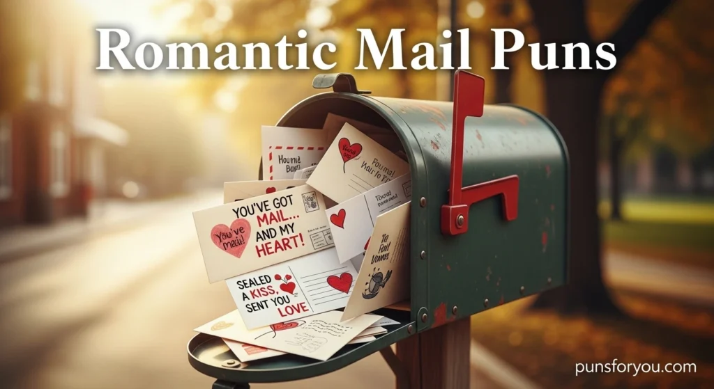 Romantic Mail Puns