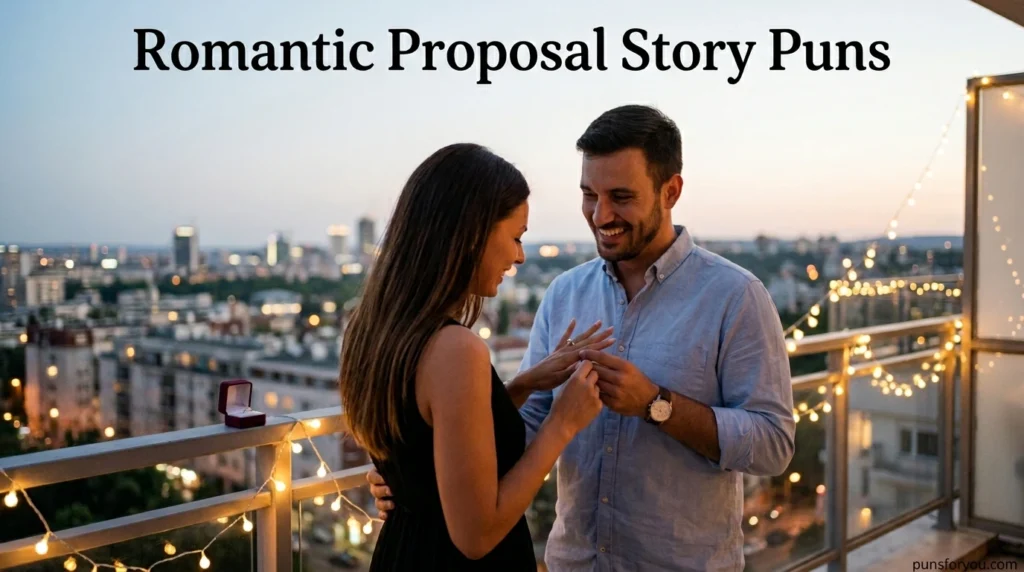 Romantic Proposal Story Puns