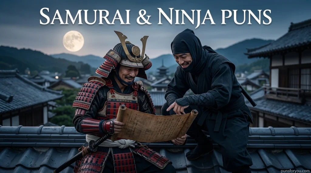 Samurai & Ninja Puns