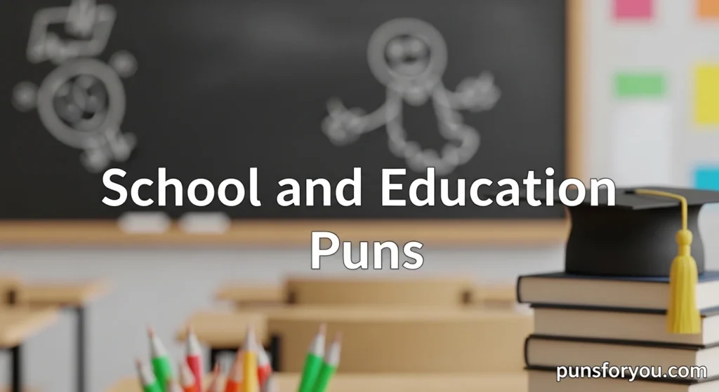 School and Education Puns