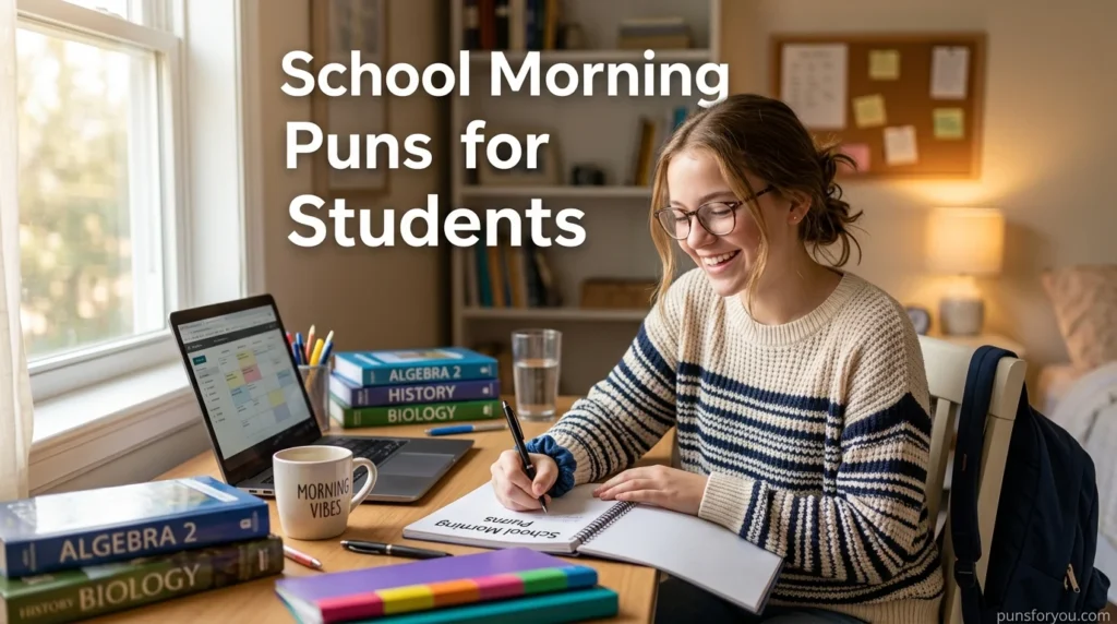 School Morning Puns for Students