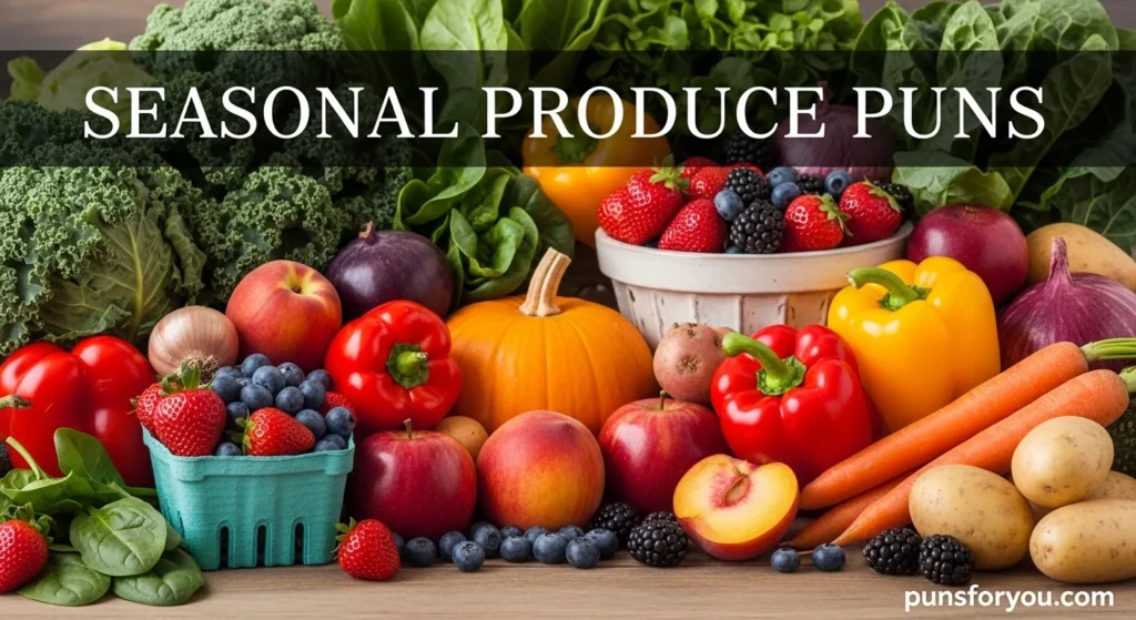 Seasonal Produce Puns