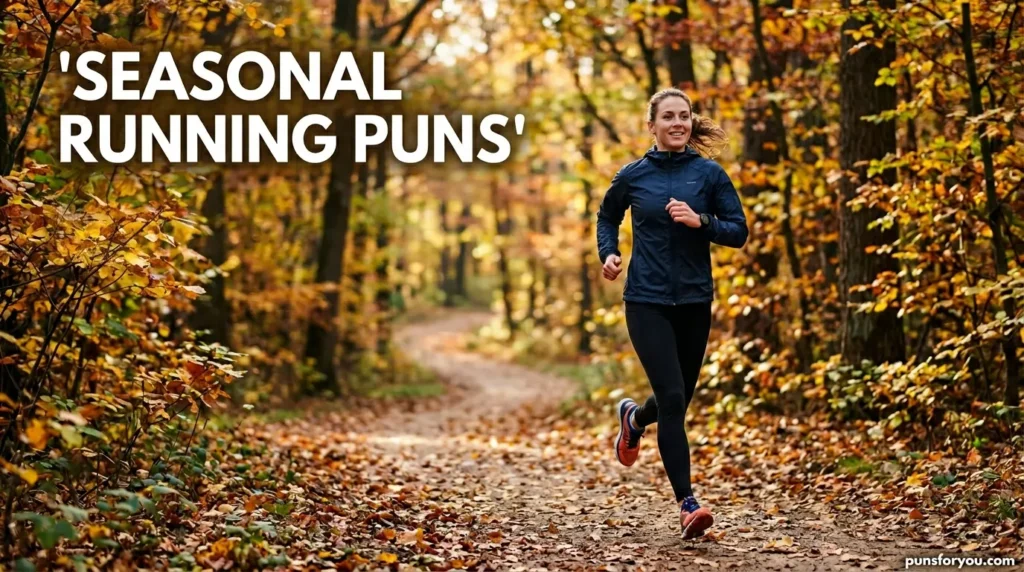 Seasonal Running Puns