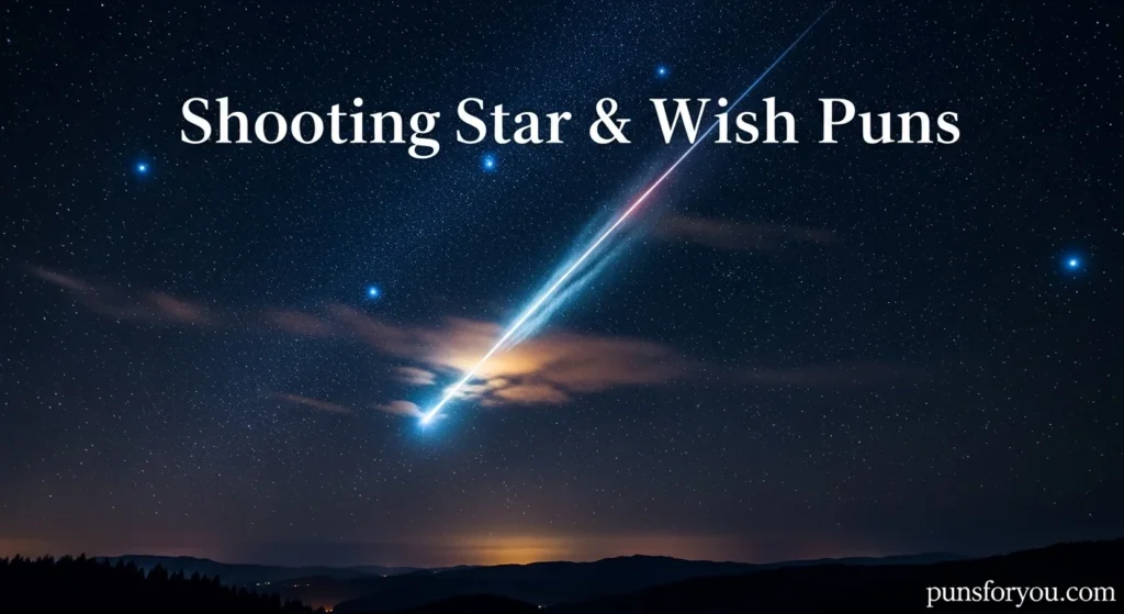 Shooting Star & Wish Puns