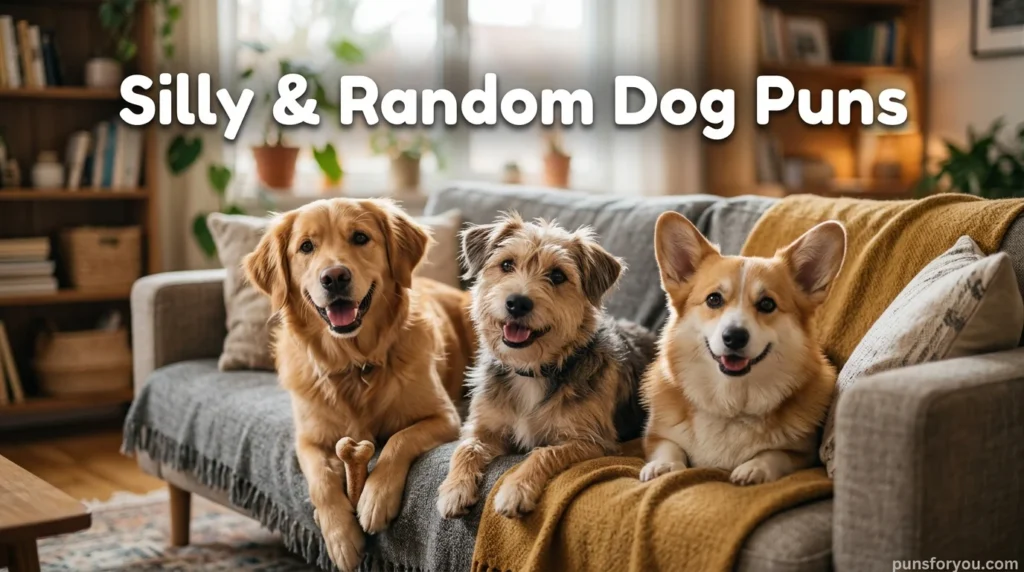 Silly & Random Dog Puns