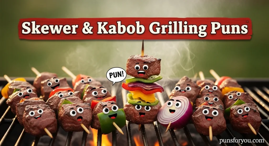 Skewer & Kabob Grilling Puns