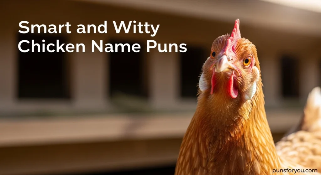 Smart and Witty Chicken Name Puns