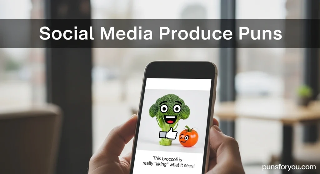 Social Media Produce Puns