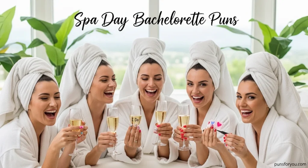 Spa Day Bachelorette Puns