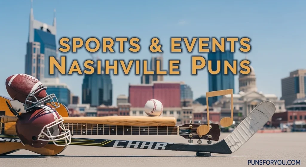 Sports & Events Nashville Puns