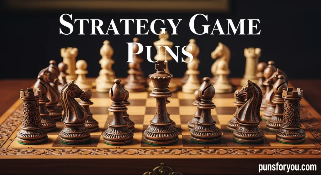 Strategy Game Puns