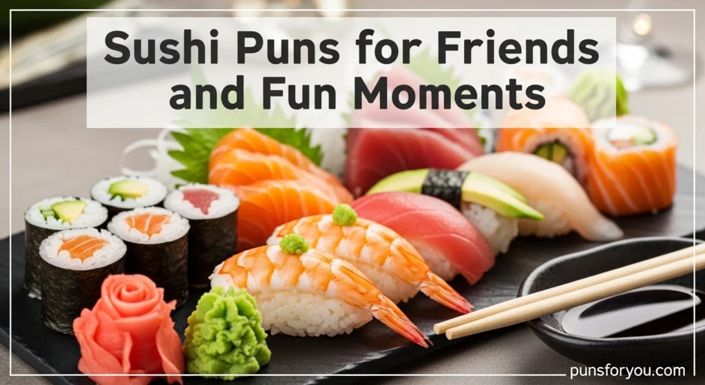 Sushi Puns for Friends and Fun Moments