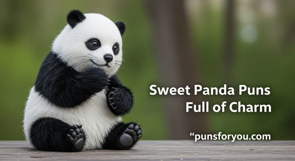 Sweet Panda Puns Full of Charm