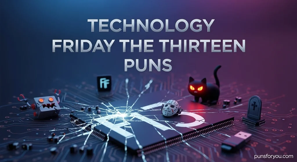 Technology Friday the Thirteen Puns