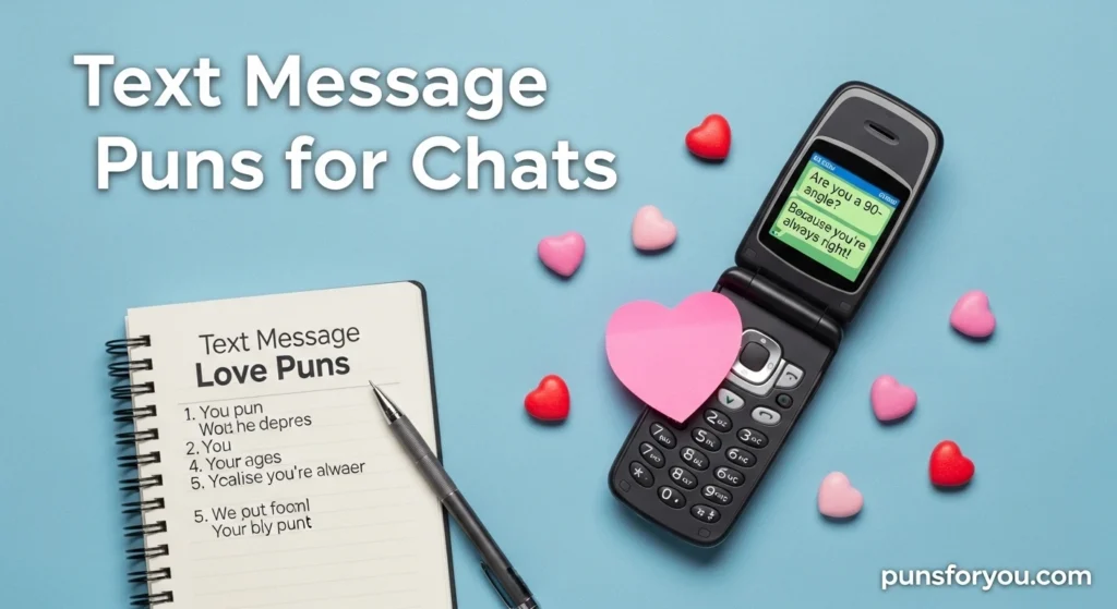 Text Message Love Puns for Chats