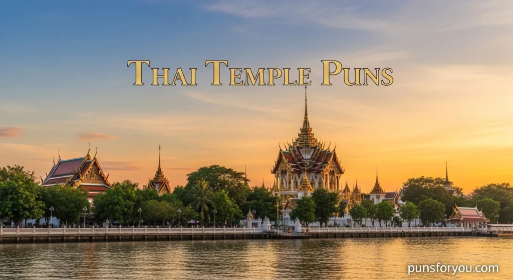 Thai Temple Puns