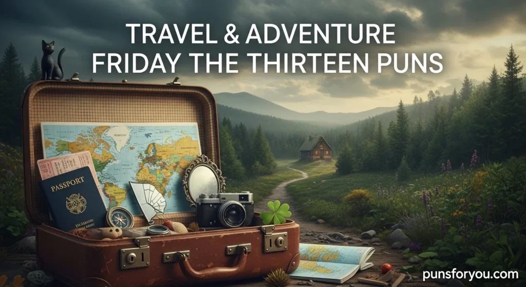 Travel & Adventure Friday the Thirteen Puns