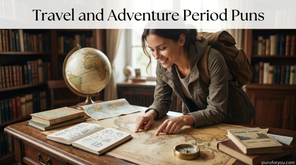 Travel and Adventure Period Puns
