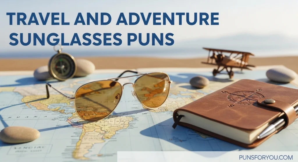 Travel and Adventure Sunglasses Puns