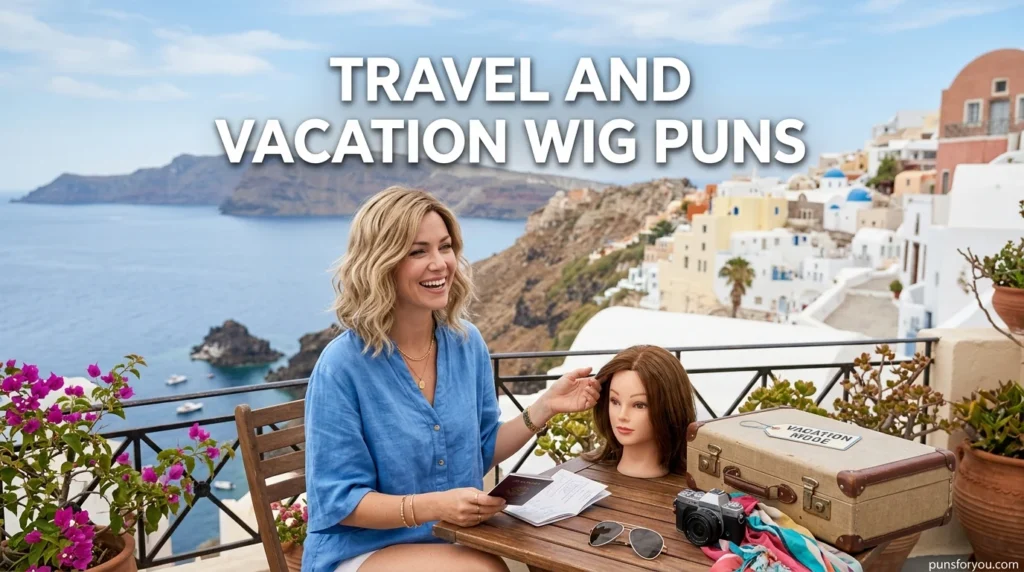 Travel and Vacation Wig Puns