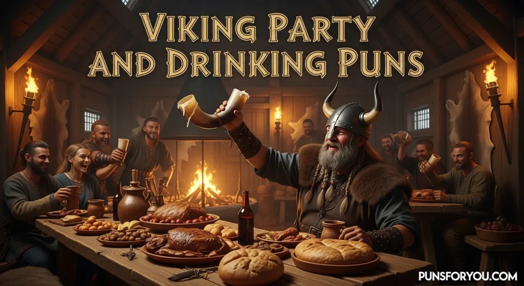 Viking Party and Drinking Puns