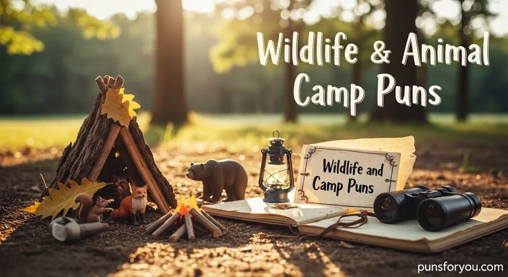 Wildlife and Animal Camp Puns