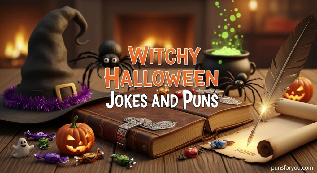 Witchy Halloween Jokes and Puns