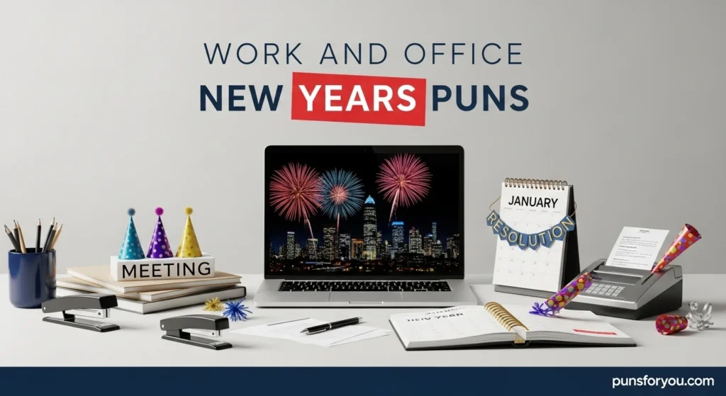 Work and Office New Years Puns