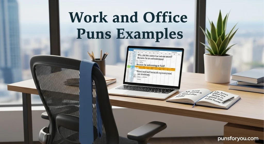 Work and Office Puns Examples