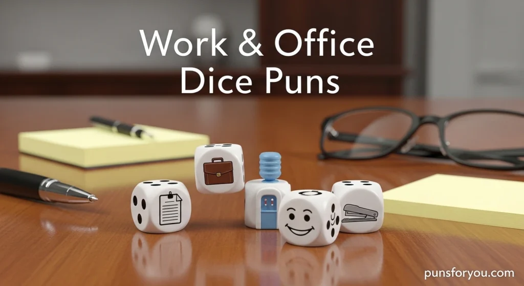 Work & Office Dice Puns